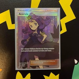 Acerola (Full Art) - SM - Burning Shadows (SM03) Pokémon Card